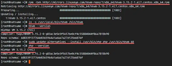 Installing HHVM on CentOS