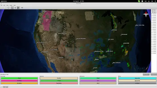 AWeather - US weather station reports.