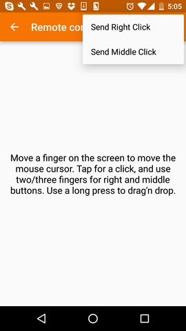 Use two/three fingers to scroll a window
