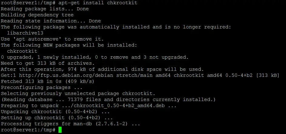 Apt get install картинки. Chkrootkit. Tmp сервера. Apt install MYSQL-Server Ubuntu.