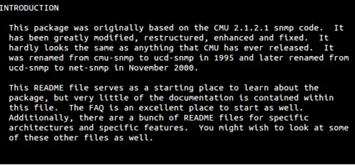 Text edited in VIM 