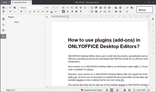 ONLYOFFICE Desktop Editors ONLYOFFICE Desktop Editors