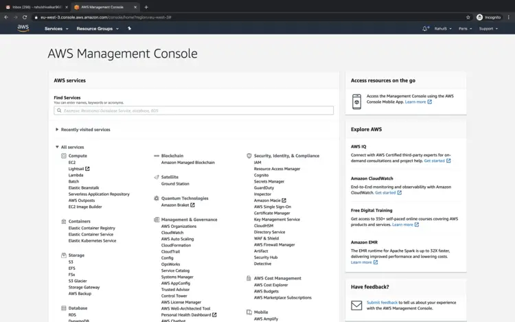 AWS Management Console