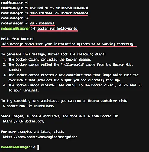 Install Docker-ce