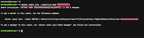 Create the Swarm Cluster