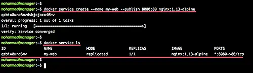 Create a service