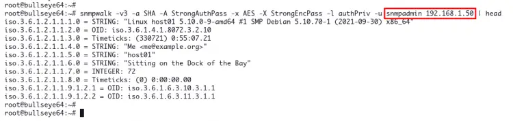 Verify SNMP from LibreNMS Server