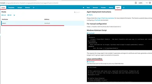 Initialize Client Host