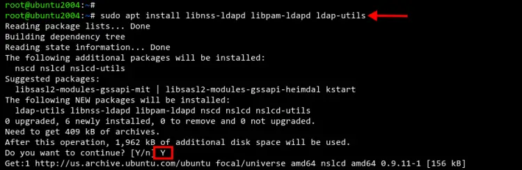 Installing libnss-ldap and libpam-ldap