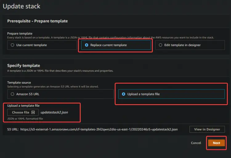 Updating Your Stack