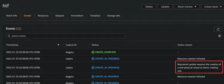 Updating Your Stack