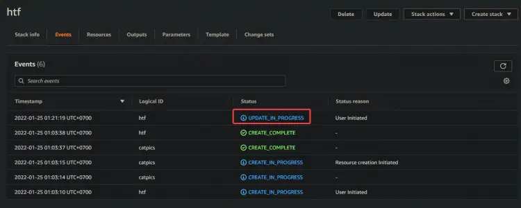 Updating Your Stack