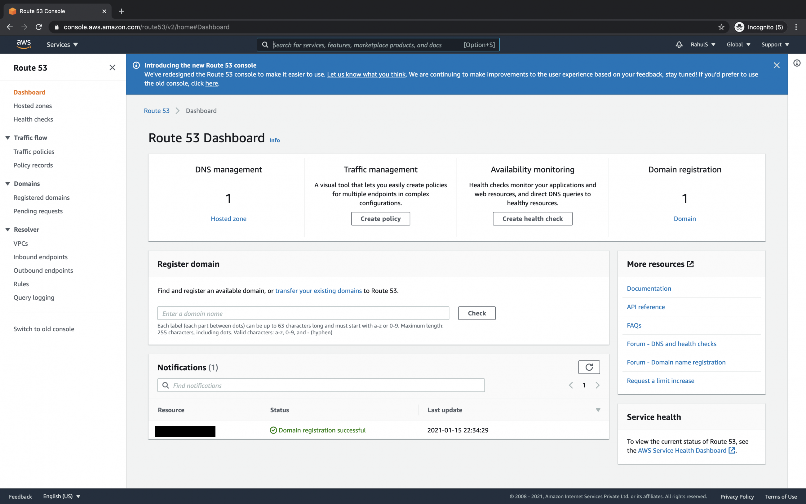 How to Register a Domain Name on AWS