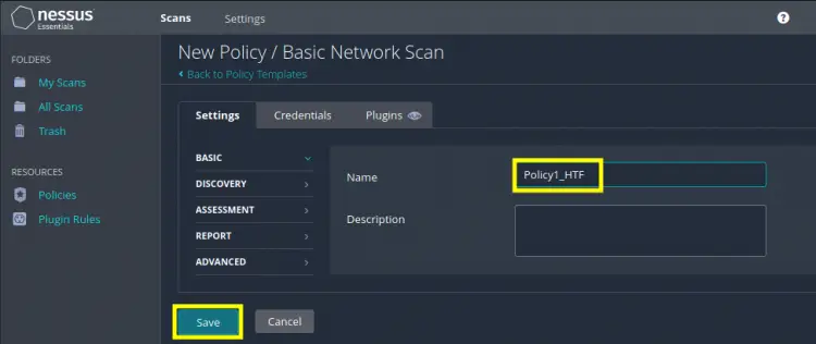 Naming the Policy