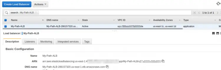 locate the ‘Load Balancers’