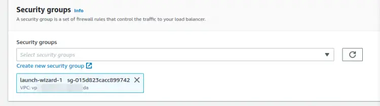 Configuring Security Groups