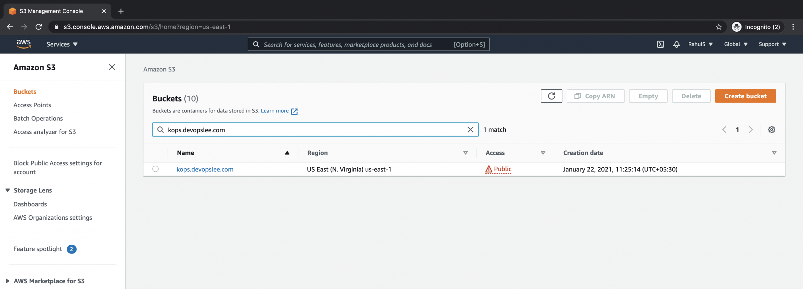 How to configure Route53 with our DomainName to access a ...