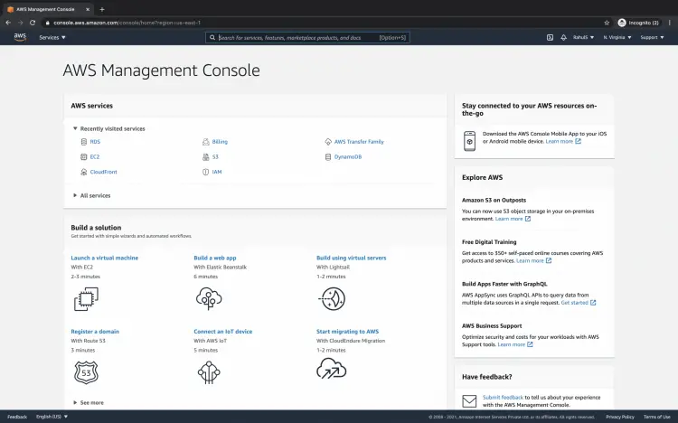 AWS Management Console