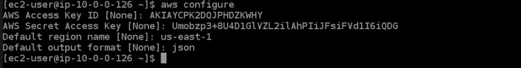 aws configure