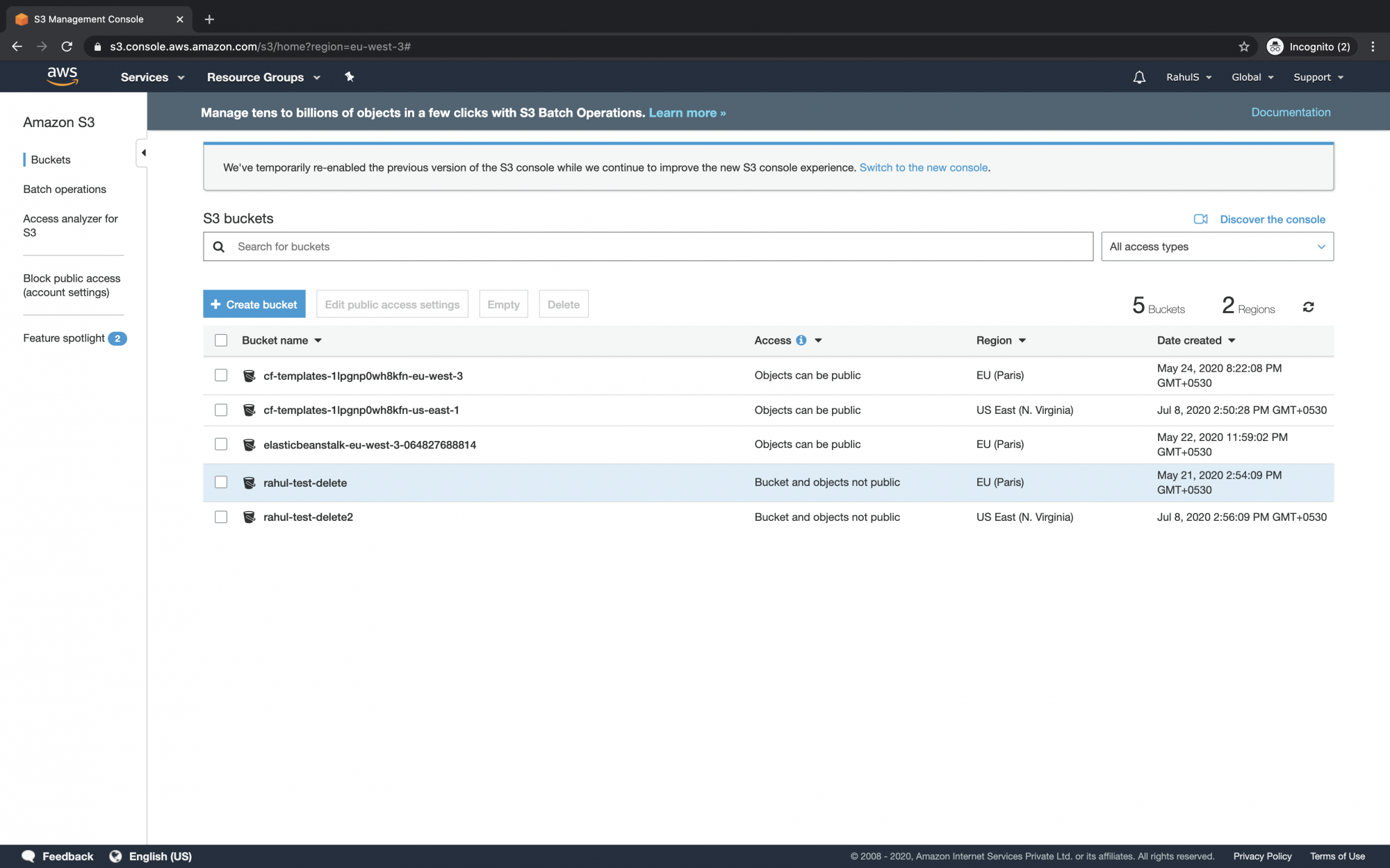 How to create a lifecycle policy for an S3 Bucket on AWS