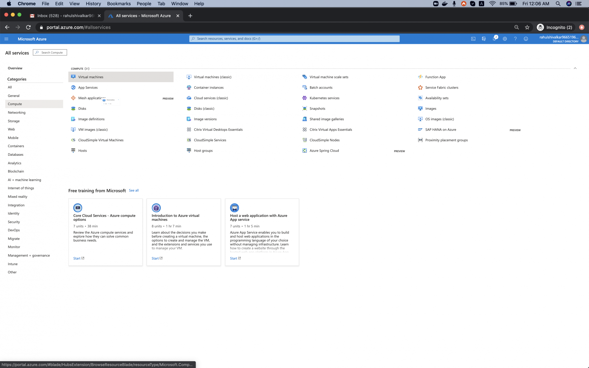 How to create an Ubuntu Virtual Machine in Azure Cloud
