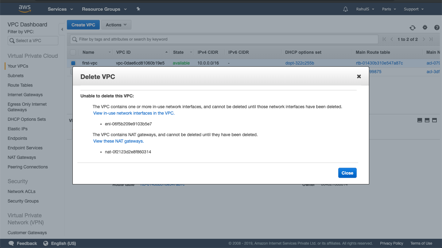 How to create a Virtual Private Cloud (VPC) in AWS