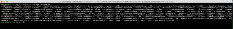 Run Python script