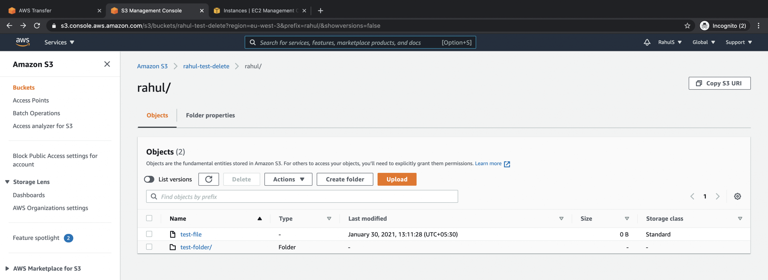 How to create an SFTP-enabled Server on AWS