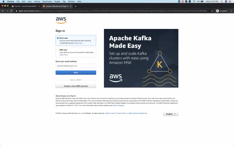 AWS Login