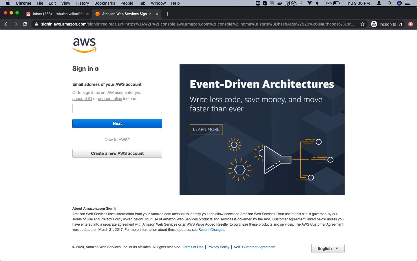 How to create an SQS Queue on AWS