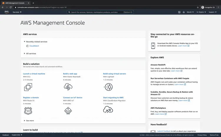 AWS Management Console