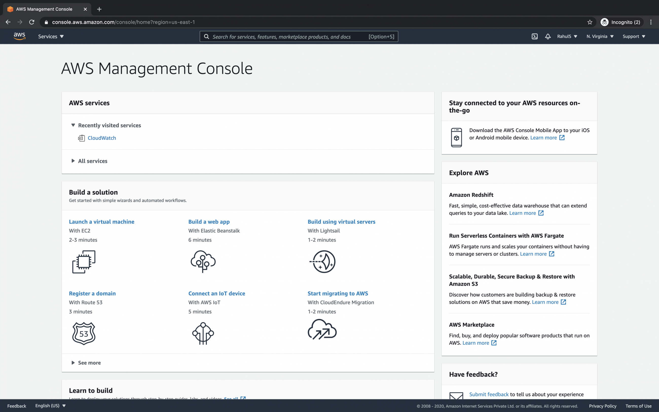 How to create Cloudwatch alarms for an S3 Bucket on AWS