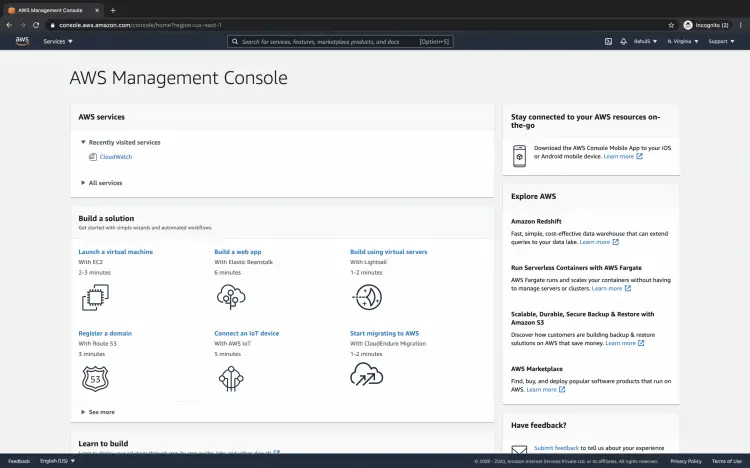 AWS Management Console