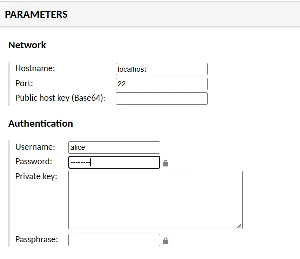 host details