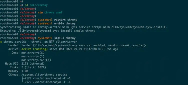 Install Chrony on Ubuntu 20.04