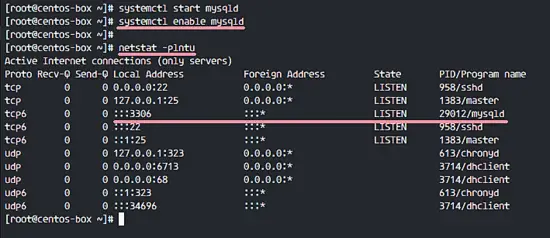 Installing MySQL 5.7 on CentOS 7