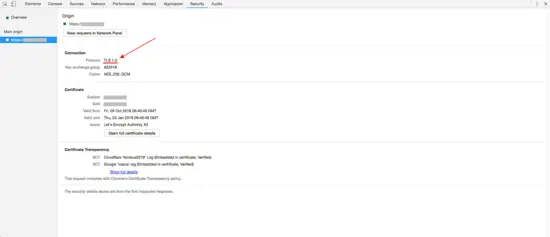 TLS 1.3 enabled in Nginx successfully