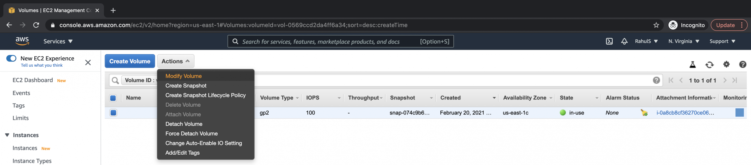 How to increase the disk space of an AWS EC2 Ubuntu instance Cộng Đồng Linux