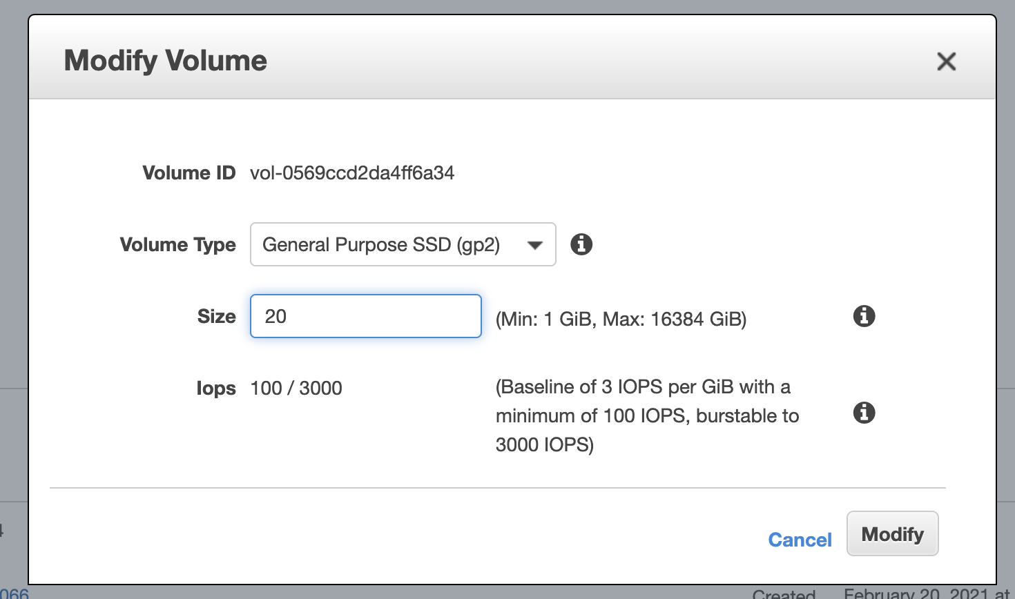 How to increase the disk space of an AWS EC2 Ubuntu instance