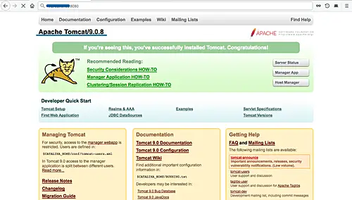 Apache Tomcat runs as a service