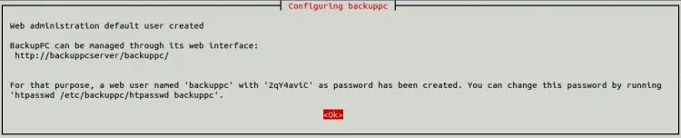 Configure BackupPC