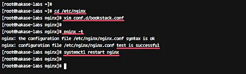 Configure Nginx Virtual Host