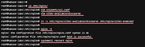 Nginx reverse proxy configuration