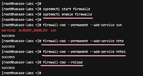 Configure the Firewall