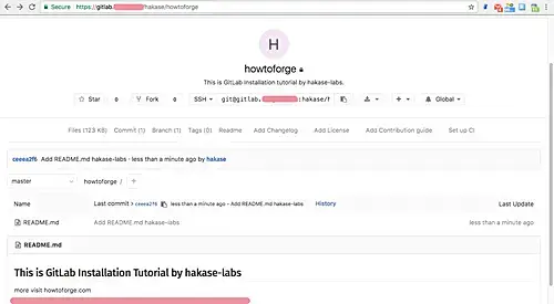 Gitlab project