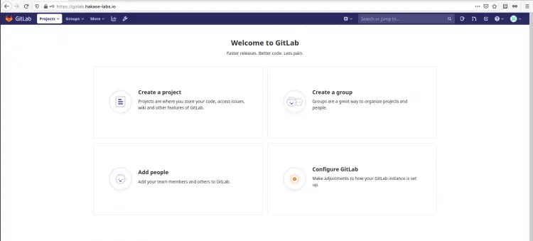 GitLab Dashboard