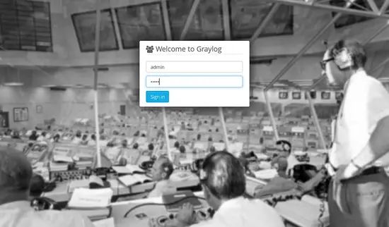 Graylog Interface