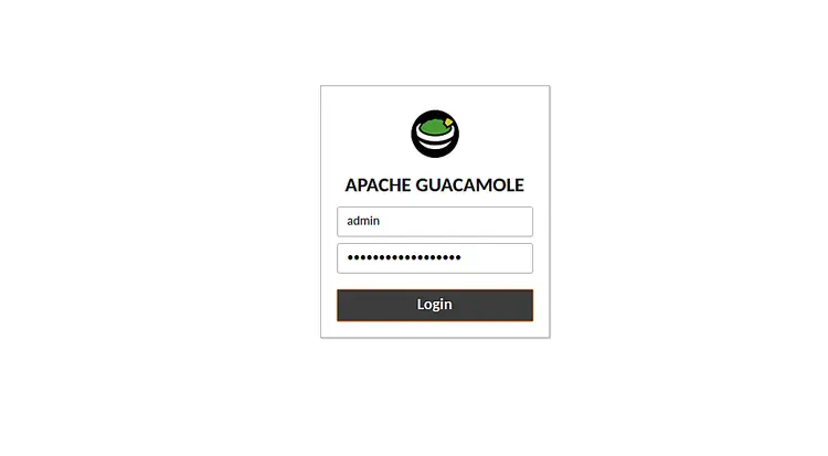 Guacamole Login
