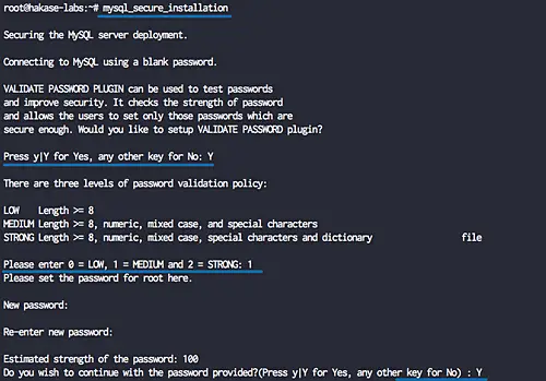 Install MySQL