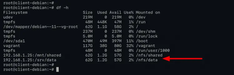 Checking mount status